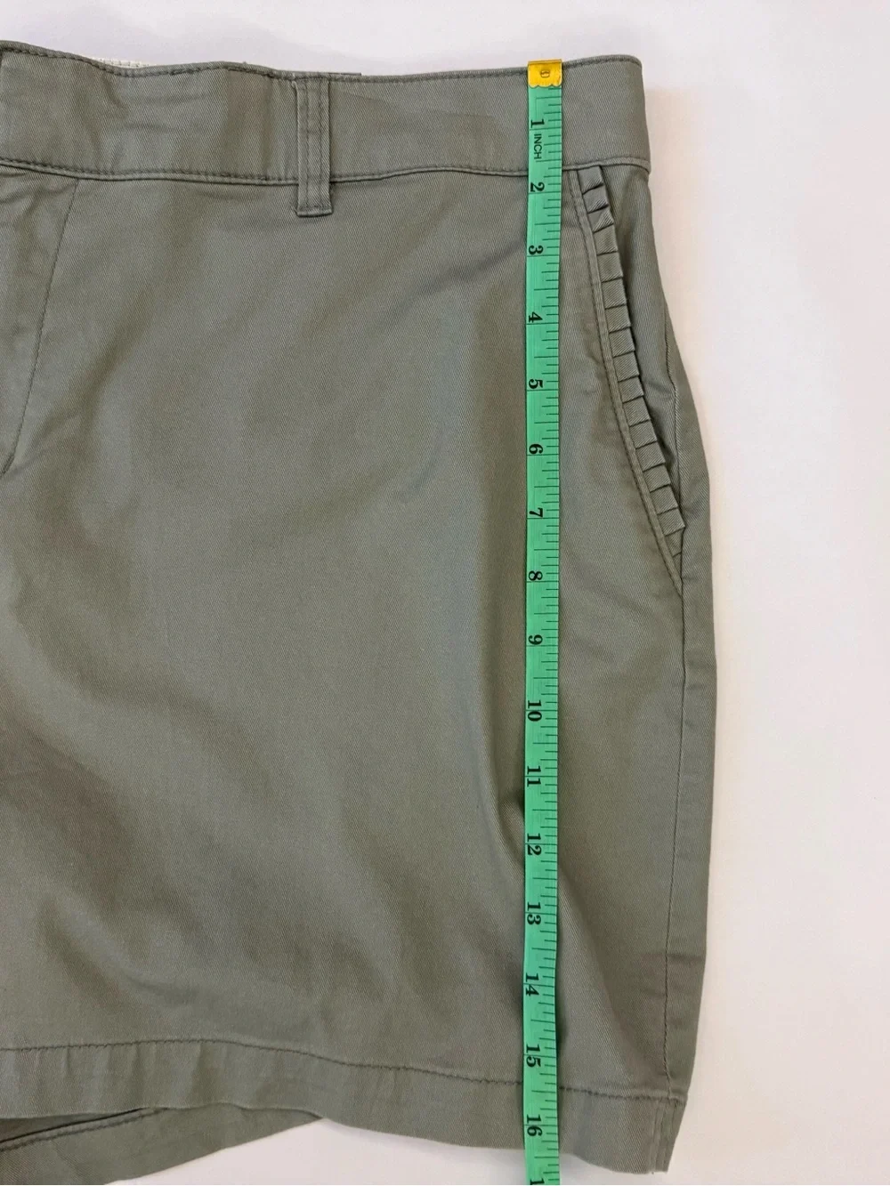 NWT Lane Bryant Girlfriend Shorts Size 18 Green
